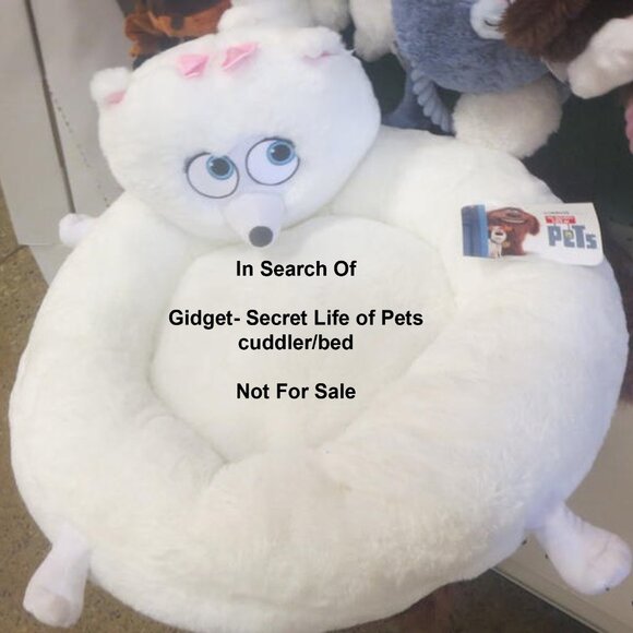 ***Not For Sale: In Search of: Gidget Secret Life of Pets- Pet Bed - Picture 1 of 4